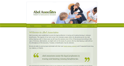 Desktop Screenshot of abel-associates.co.uk