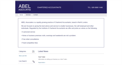 Desktop Screenshot of abel-associates.com